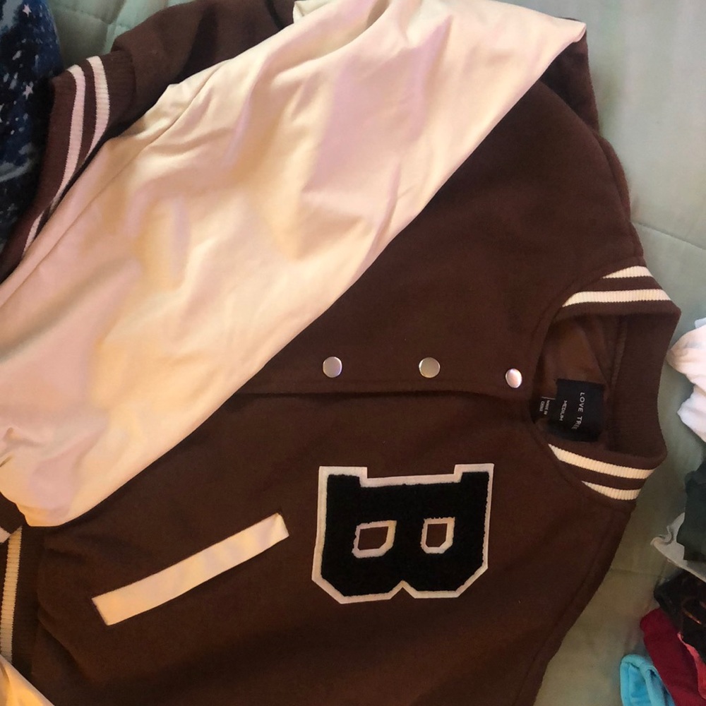 Brown used one time jacket